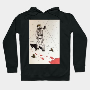 Ominous sci-fi scene Hoodie